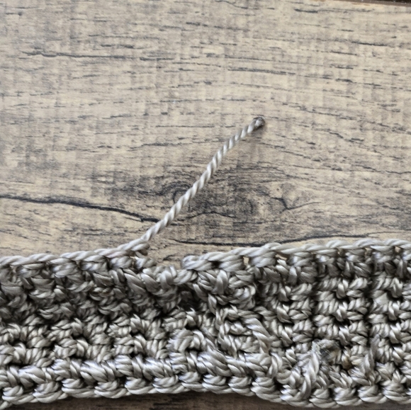 Emanuel Geraldo Gray Crochet Bag - Picture 5 of 10